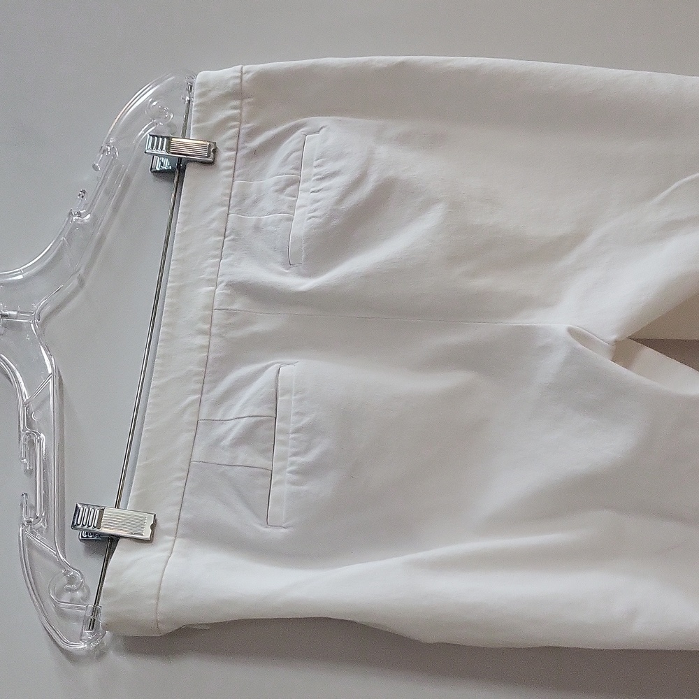 Talbots Chatham Crop White Pants - Picture 5 of 15